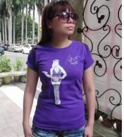 Aaron團體設計工作室 拼接 流行 紫配粉星星 時尚 時髦